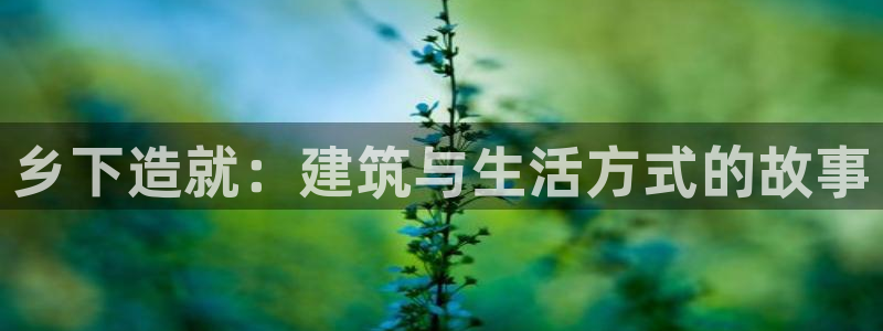 78mapp威九国际一：乡下造就：建筑与生活方式的故事