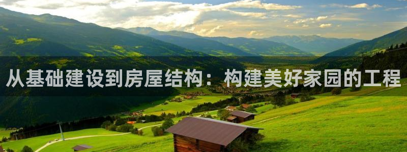 威九国际客服电话号码是多少：从基础建设到房屋结构：构建美好家园的工程