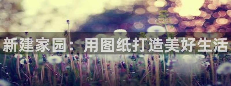 威九国际取款不会被骗吧是真的吗：新建家园：用图纸打造美好生活