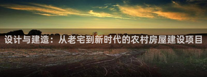 威九国际78m78下载：设计与建造：从老宅到新时代的农村房屋建设项目