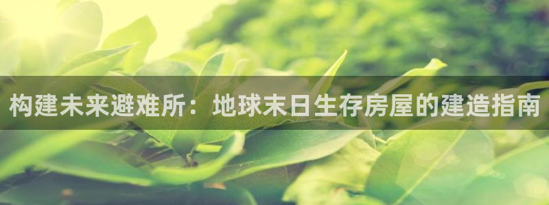威九国际免费版：构建未来避难所：地球末日生存房屋的建造指南
