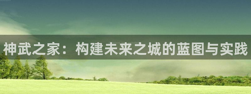 威九国际海域：神武之家：构建未来之城的蓝图与实践