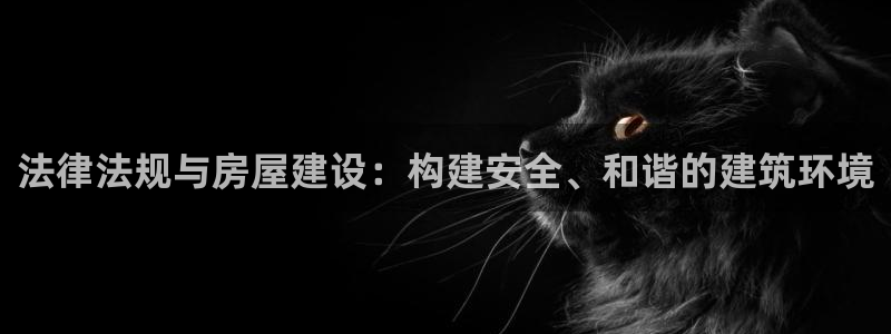 威九国际X8：法律法规与房屋建设：构建安全、和谐的建筑环境