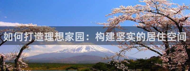 威九国际78mb官网版：如何打造理想家园：构建坚实的居住空间