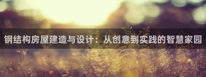 威九国际66m官网版：钢结构房屋建造与设计：从创意到实践的智慧家园