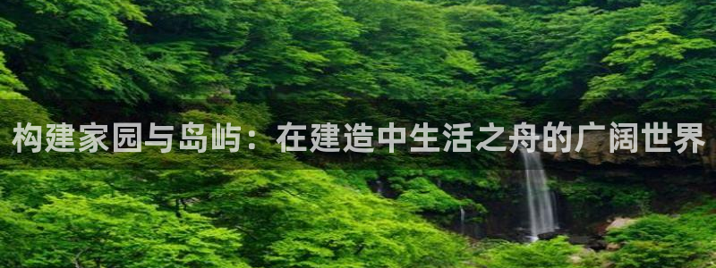 保定威九网络科技有限公司是干嘛的：构建家园与岛屿：在建造中生活之舟的广阔世界